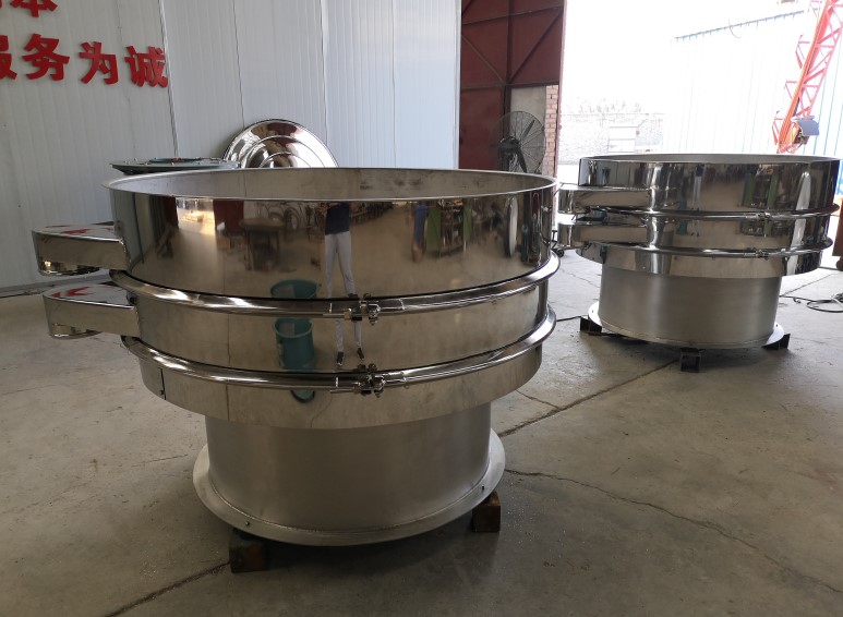 新鄉(xiāng)旋振篩排雜慢的問題怎么解決？振動(dòng)篩出料慢如何調(diào)節(jié)？